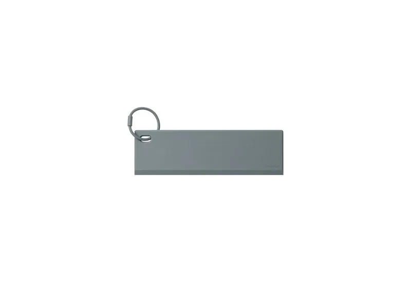 Duschabzieher -FLIT- Duschwischer: Elegantes Design, streifenfreie Reinigung, Robust, Silikon, Kompakt, 23x7x0,5cm, Vielseitig, Minimalistisch, Elegant by Blomus in Grau – product photo