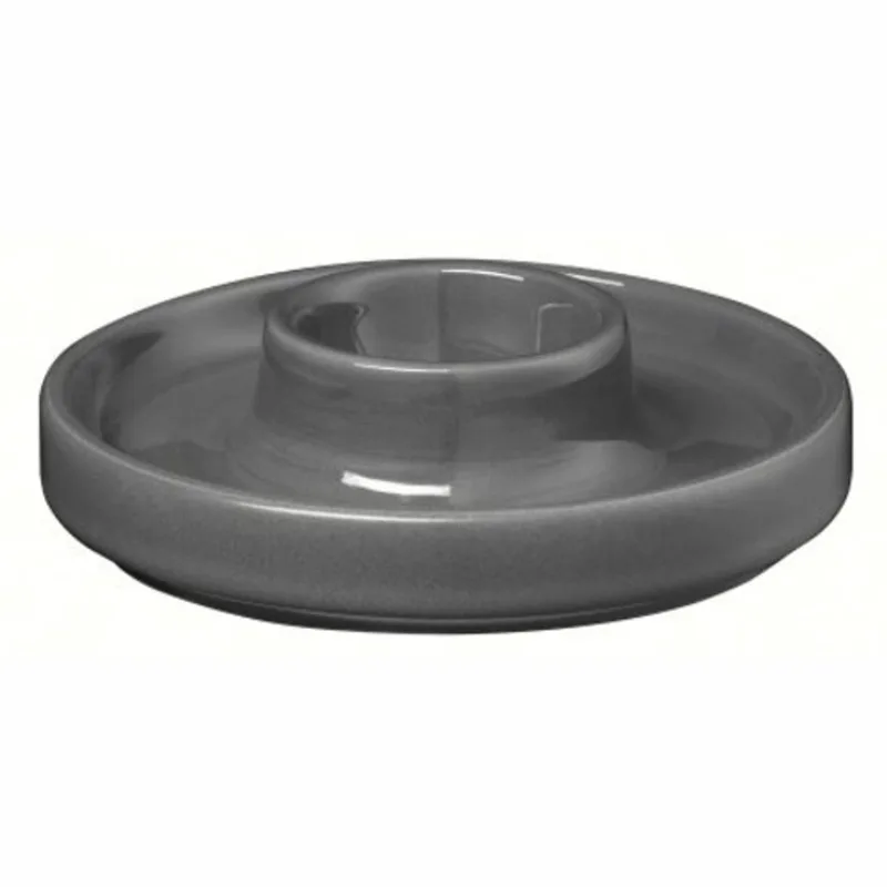 Eierdop Blomus Pilar Pewter (set van 2) by Blomus in Grijs – product photo