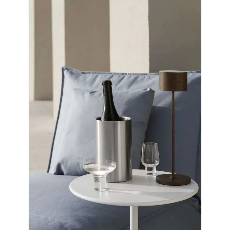 Farol Portable Tafellamp Rusty - Blomus - Terras - Aluminium by Blomus – product photo