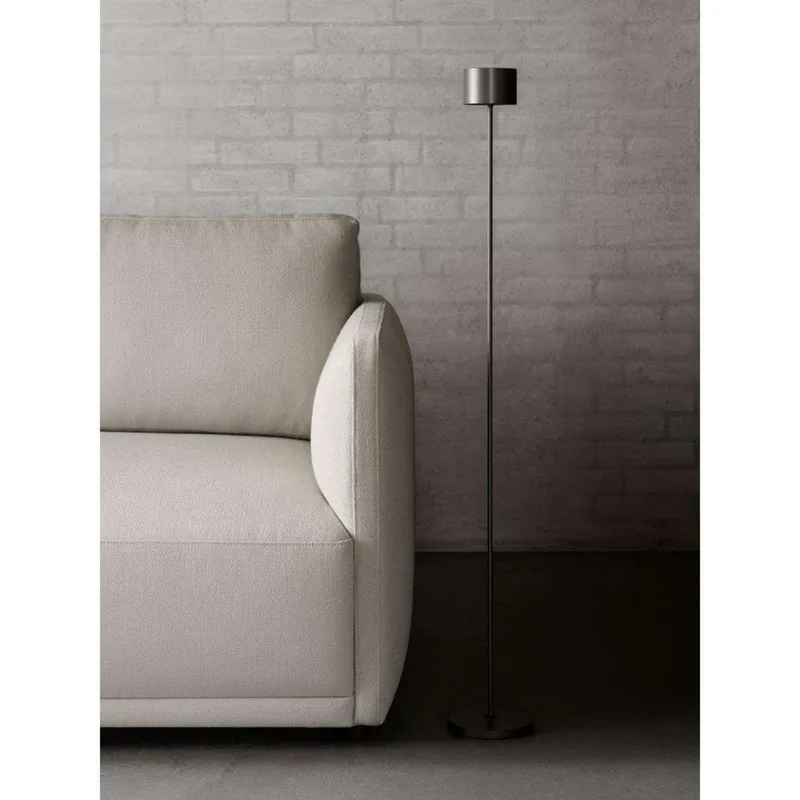 Farol Portable Vloerlamp Burned Metal/Metallic - Blomus - Terras - Aluminium by Blomus – product photo
