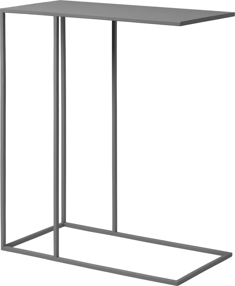 FERA Bijzettafel - 50x25x58cm van Blomus in Steel Gray – productfoto
