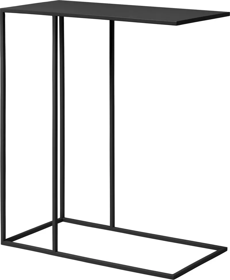 FERA Bijzettafel - 50x25x58cm - Zwart de Blomus en Black (Zwart) – photo du produit