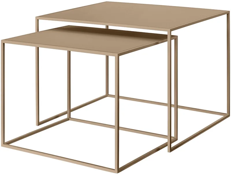 Fera Bijzettafel Nomad Large | Staal von Blomus in Beige – Produktfoto