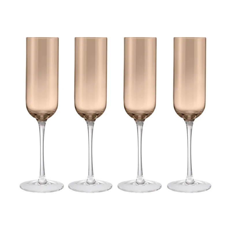 Fuumi Champagnerglas 22 cl 4er-Pack Coffee-Klar de Blomus – photo du produit