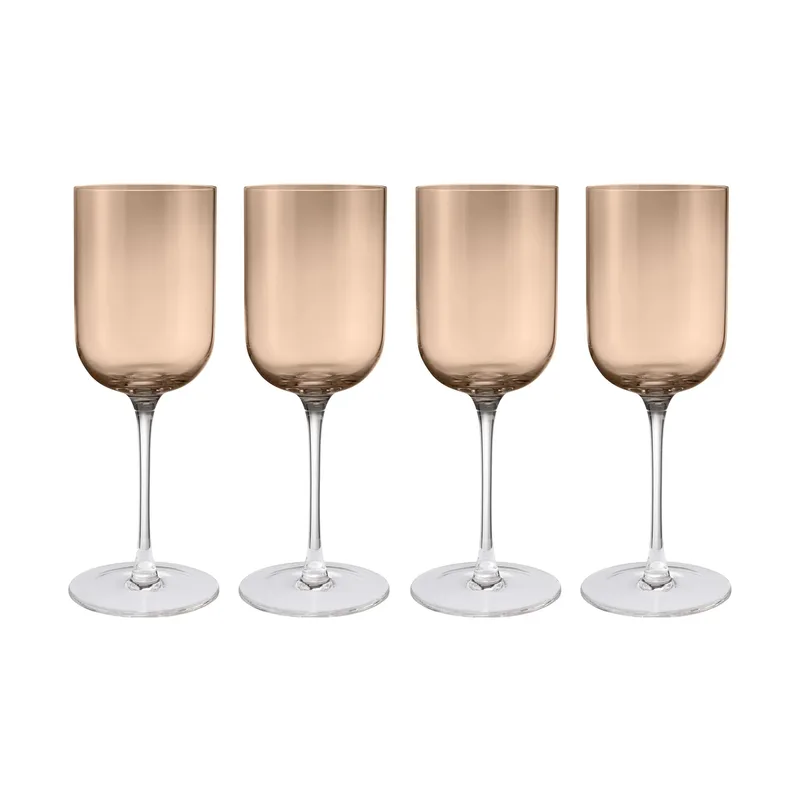 Fuumi Rotweinglas 40 cl 4er-Pack Coffee-Klar by Blomus – product photo