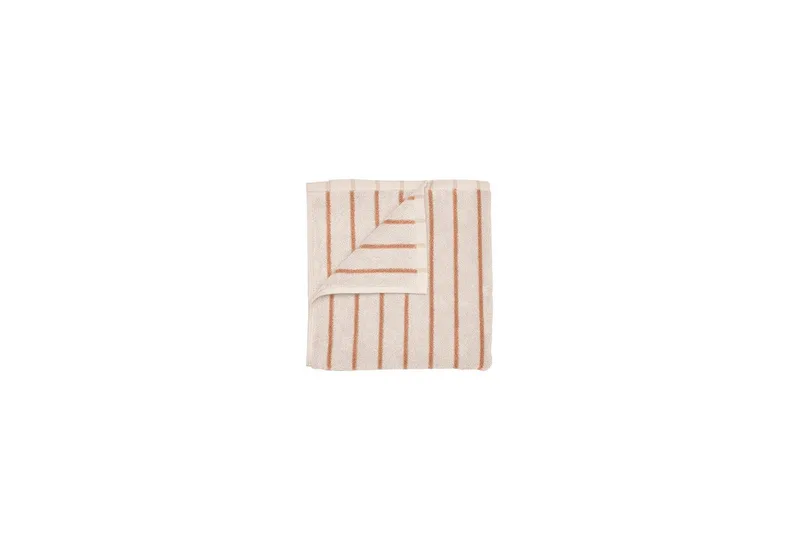 Gästehandtücher -ARTO- 2er Set, Handtuch, Badezimmerhandtuch, Tücher aus Baumwolle, (Set), stilvolle Akzente, weiche Baumwolle, Kombinierbar mit blomus Serien by Blomus in Braun – product photo