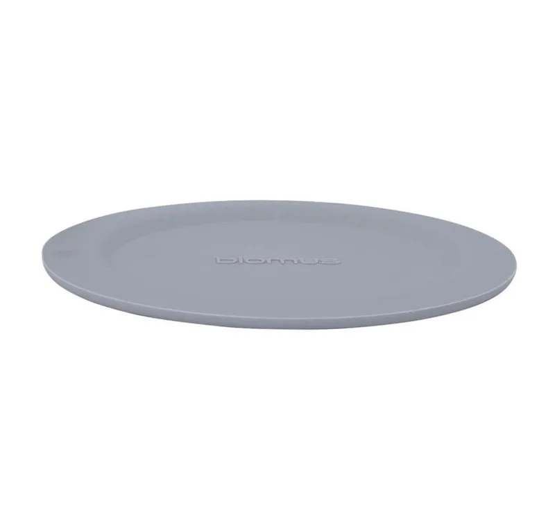Getränkeuntersetzer Set 6 Untersetzer LARETO Tassenuntersetzer Coaster Edelstahl Matt, Zubehör für Becher van Blomus in Grau – productfoto