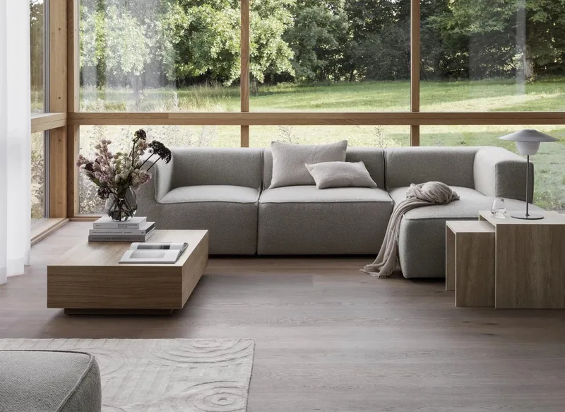 Goba Salontafel Eiken | Hout by Blomus in Beige – product photo