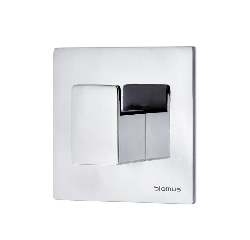 Handtuchhaken -MENOTO- Wandhaken, Türhaken, Haken: aus Edelstahl, Türen, (1-St) by Blomus in Grau – product photo
