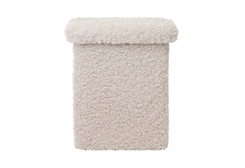 Hocker -TEDDY- T-Hocker, Sitzhocker, Deko-Hocker: Modernes Design (1 St), weicher T-Hocker, Vielseitig nutzbar, Gepolstert, bodenschonend von Blomus in Grau – Produktfoto 1 von 3