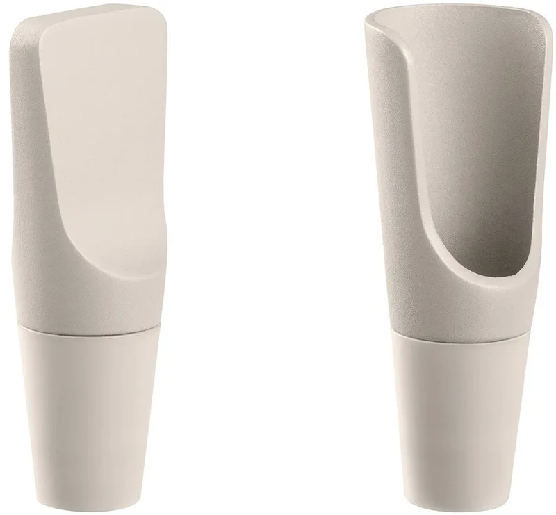 Ilo Wijnaccessoires Moonbeam Set/2 | Staal by Blomus in Beige – product photo