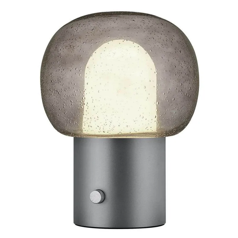 Iris LED Taffellamp Gunmetal - Blomus - Woonkamer - Aluminium by Blomus – product photo