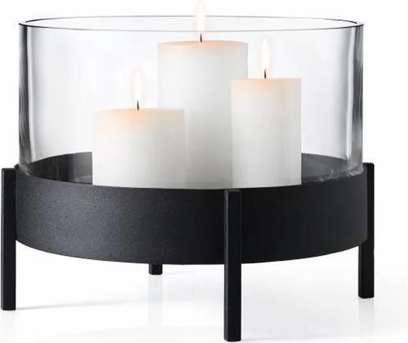Kandelaar - BLOMUS - windlicht 27cm (65561) by Blomus in Zwart – product photo