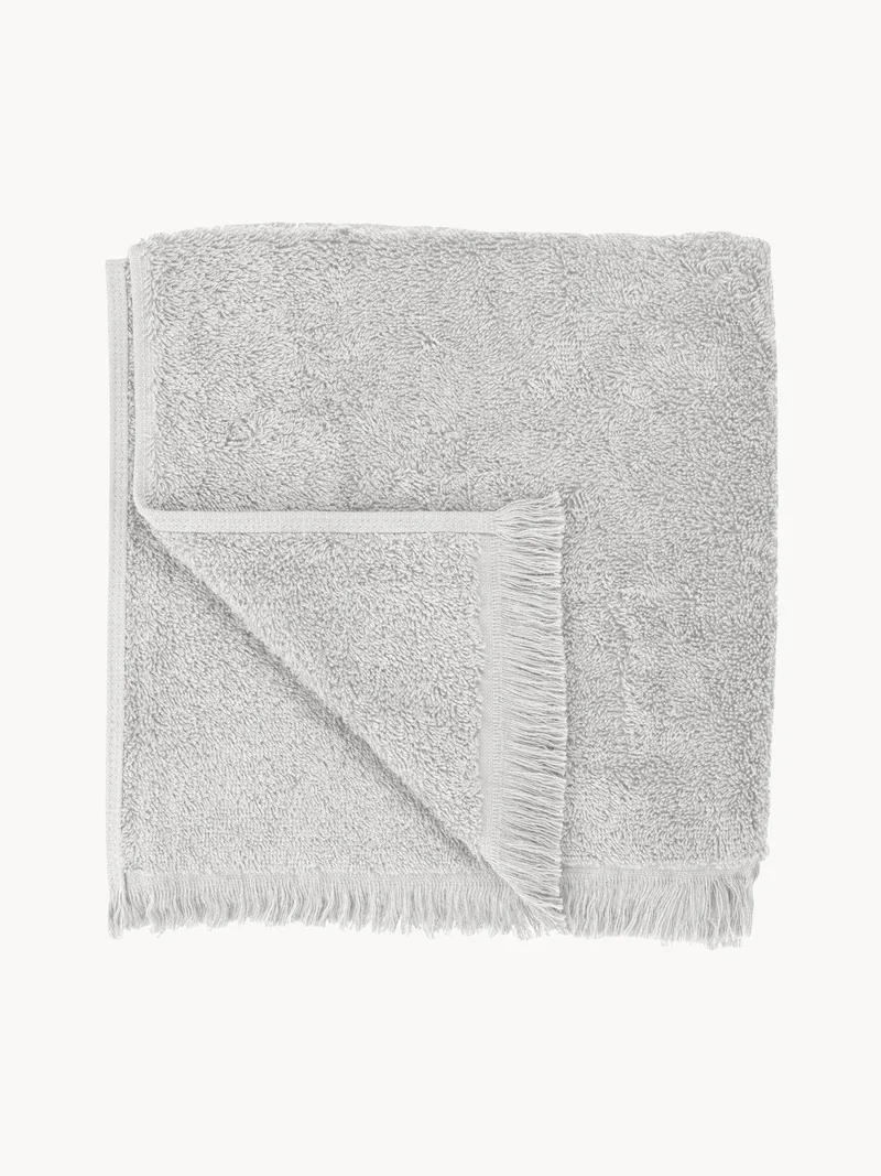 Katoenen handdoek met franjes Frino van Blomus – productfoto
