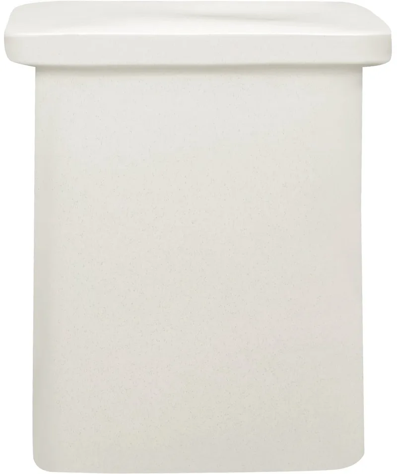 Keramische Kruk - Toki - T-vorm - 1 Stuk - Lily Wit van Blomus in Wit / Ivoor – productfoto