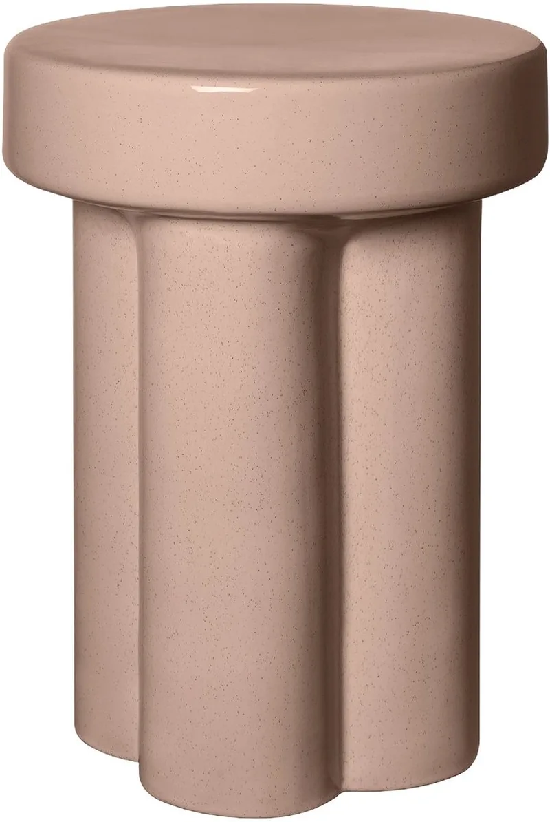 Keramische Kruk - Toru - Hoog - 1 Stuk - Fungi by Blomus in Bruin – product photo