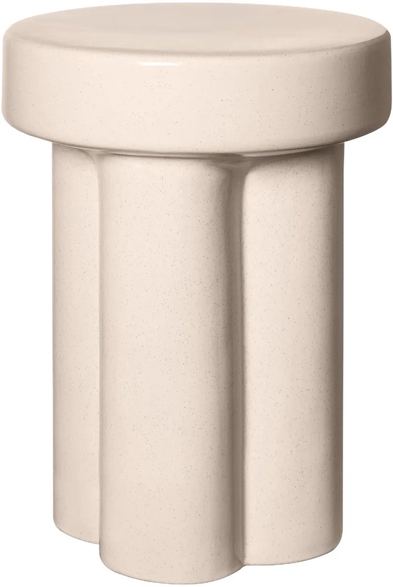 Keramische Kruk - Toru - Hoog - 1 Stuk - Lily Wit by Blomus in Wit / Ivoor – product photo