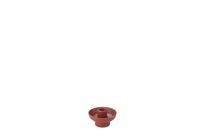 Kerzenhalter -VELA- Design-Kerzenhalter: Elegantes Steingut mit matter Glasur, Elegant, Steingut, Matt Glasur, Adventskranz, Größenauswahl, Formauswahl by Blomus in Brown – product photo