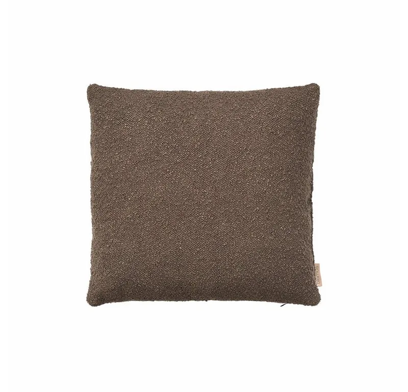 Kissenbezug Boucle Espresso, 40 x 40 cm von Blomus in Braun – Produktfoto
