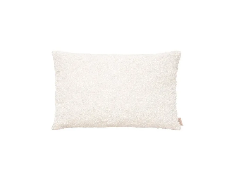 Kissenbezug -BOUCLE- Kissenhülle: Hochwertig, Individuell & Komfortabel, Weich, Farben, Größen, Maschinenwaschbar, YKK Reißverschluss, Pflegeleicht van Blomus in Beige – productfoto
