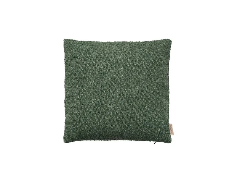 Kissenbezug -BOUCLE- Kissenhülle: Hochwertig, Individuell & Komfortabel, Weich, Farben, Größen, Maschinenwaschbar, YKK Reißverschluss, Pflegeleicht by Blomus in Green – product photo