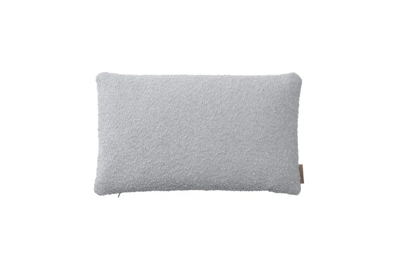 Kissenbezug -BOUCLE- Kissenhülle: Hochwertig, Individuell & Komfortabel, Weich, Farben, Größen, Maschinenwaschbar, YKK Reißverschluss, Pflegeleicht by Blomus in Grey – product photo