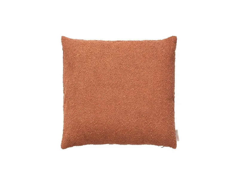 Kissenbezug -BOUCLE- Kissenhülle: Hochwertig, Individuell & Komfortabel, Weich, Farben, Größen, Maschinenwaschbar, YKK Reißverschluss, Pflegeleicht by Blomus in Orange – product photo