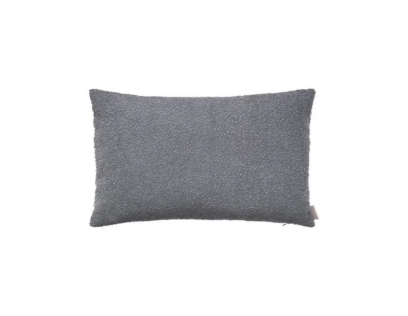 Kissenbezug -BOUCLE- Kissenhülle: Hochwertig, Individuell & Komfortabel, Weich, Farben, Größen, Maschinenwaschbar, YKK Reißverschluss, Pflegeleicht by Blomus in Grey – product photo 1 of 2