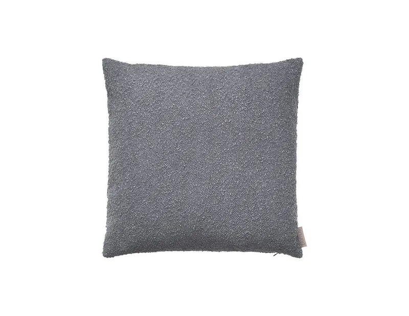 Kissenbezug -BOUCLE- Kissenhülle: Hochwertig, Individuell & Komfortabel, Weich, Farben, Größen, Maschinenwaschbar, YKK Reißverschluss, Pflegeleicht by Blomus in Grau – product photo