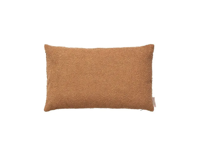 Kissenbezug -BOUCLE- Kissenhülle: Hochwertig, Individuell & Komfortabel, Weich, Farben, Größen, Maschinenwaschbar, YKK Reißverschluss, Pflegeleicht by Blomus in Braun – product photo