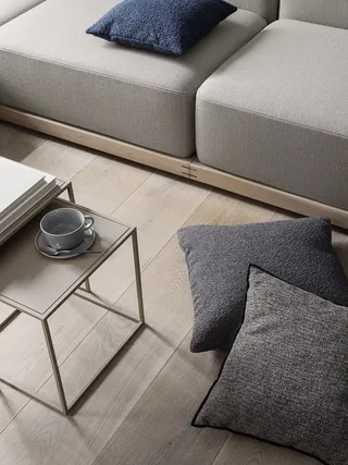 Kissenbezug -BOUCLE- Kissenhülle: Hochwertig, Individuell & Komfortabel, Weich, Farben, Größen, Maschinenwaschbar, YKK Reißverschluss, Pflegeleicht by Blomus in Grey – product photo 2 of 2