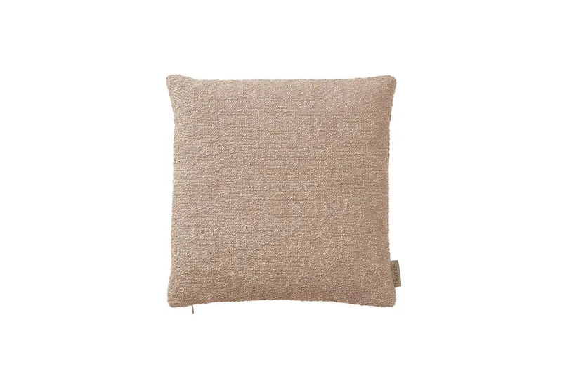 Kissenbezug -BOUCLE- Kissenhülle: Hochwertig, Individuell & Komfortabel, Weich, Farben, Größen, Maschinenwaschbar, YKK Reißverschluss, Pflegeleicht by Blomus in Braun – product photo
