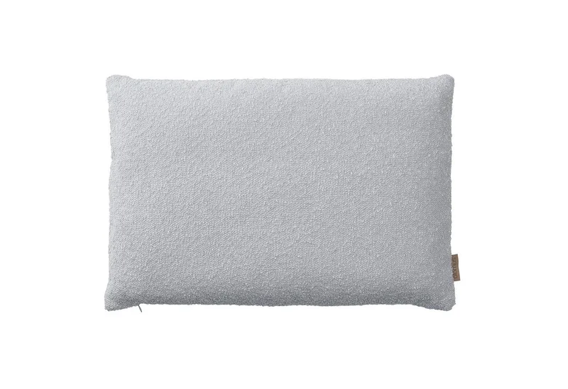 Kissenbezug -BOUCLE- Kissenhülle: Hochwertig, Individuell & Komfortabel, Weich, Farben, Größen, Maschinenwaschbar, YKK Reißverschluss, Pflegeleicht by Blomus in Grau – product photo