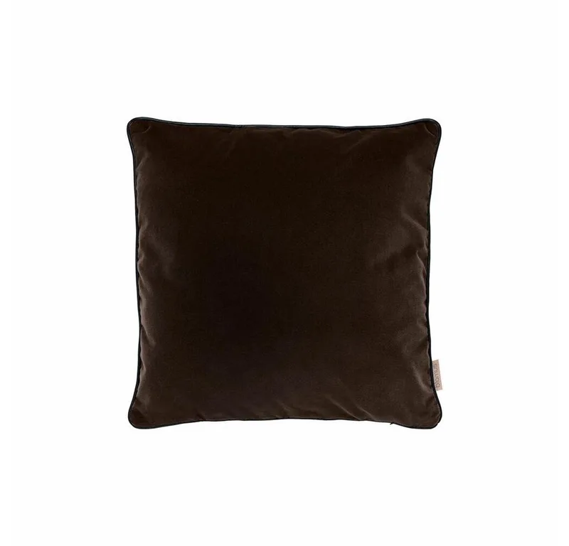 Kissenbezug Velvet Espresso, 40 x 40 cm by Blomus in Brown – product photo