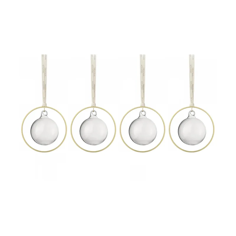 KITAI Weihnachtskugel 8,5 cm 4er Pack Clear de Blomus – photo du produit
