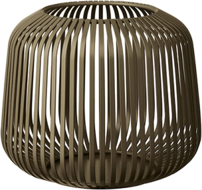 Lantaarn Blomus Lito Burned Metal Small by Blomus in [gid://shopify/Metaobject/218012975443] – product photo