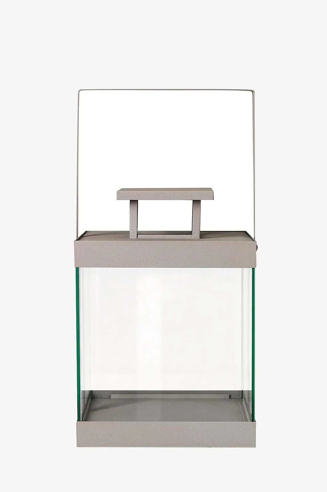 Lanterne Finca 30,5 cm - Lysestager & lanterner van Blomus in Grijs – productfoto