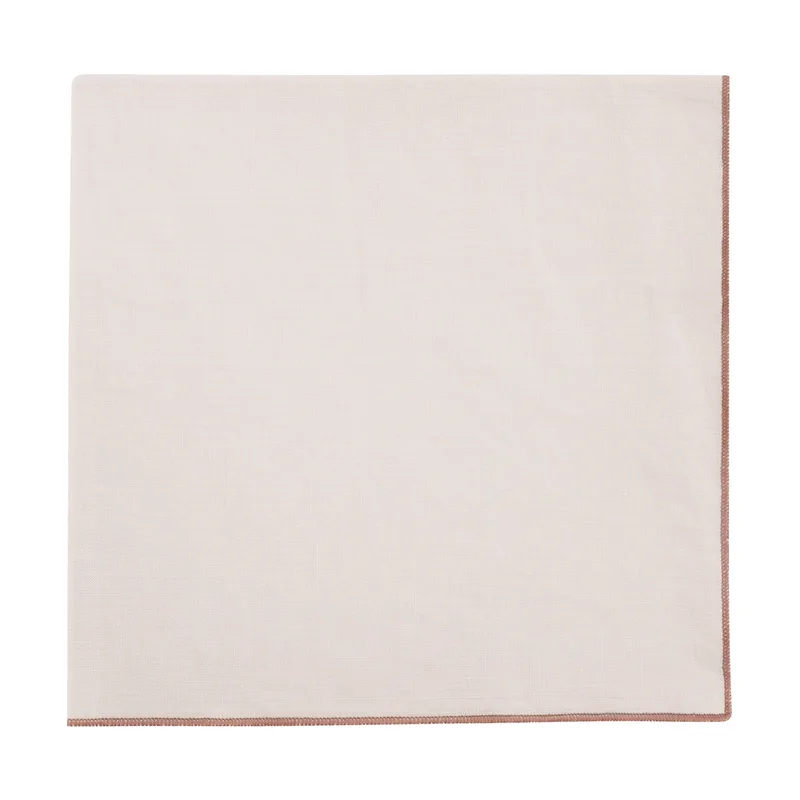 Lineo Leinenserviette 42 x 42cm Moonbeam-mocha mousse by Blomus – product photo