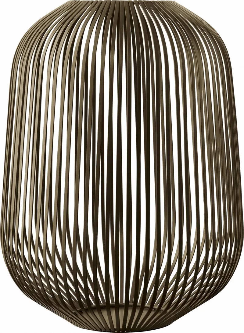 LITO Lantaarn - Ø 33 cm (L) van Blomus in Burned Metal – productfoto