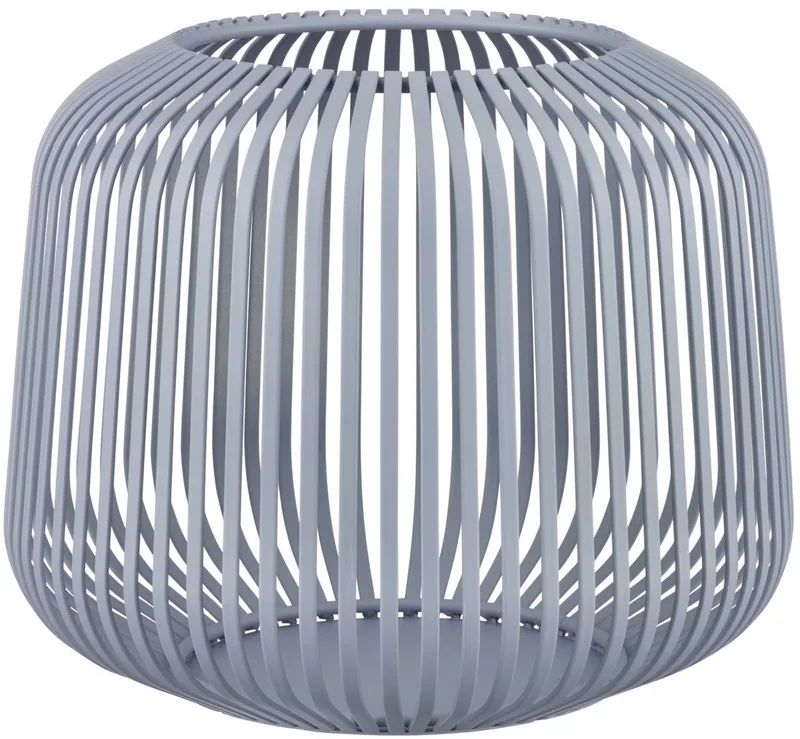 Lito Lantaarn Tradewinds Small | Staal van Blomus in Lichtgrijs – productfoto