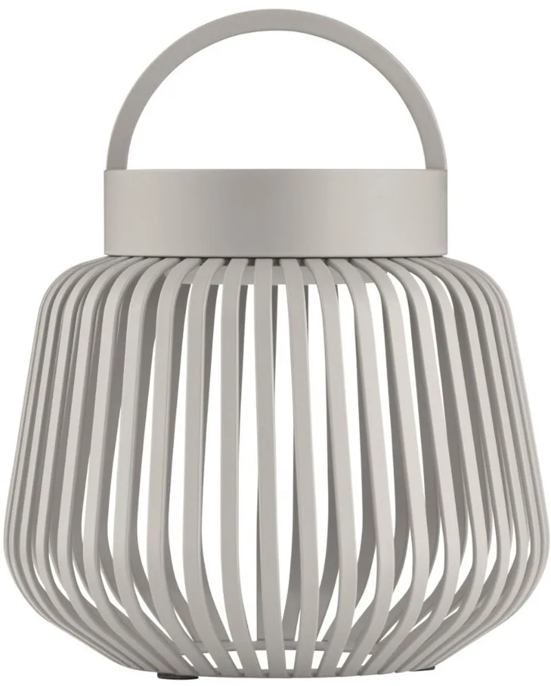 Lito Led mobiele lamp H12cm D13.5cm mourning dove von Blomus in Lichtgrijs / Beige – Produktfoto