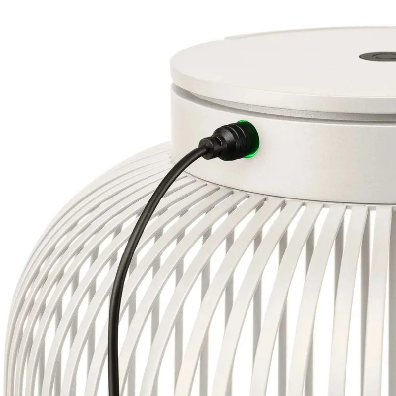 Lito Portable LED Buiten Lamp M Silk Gray - Blomus - Terras - Aluminium by Blomus – product photo