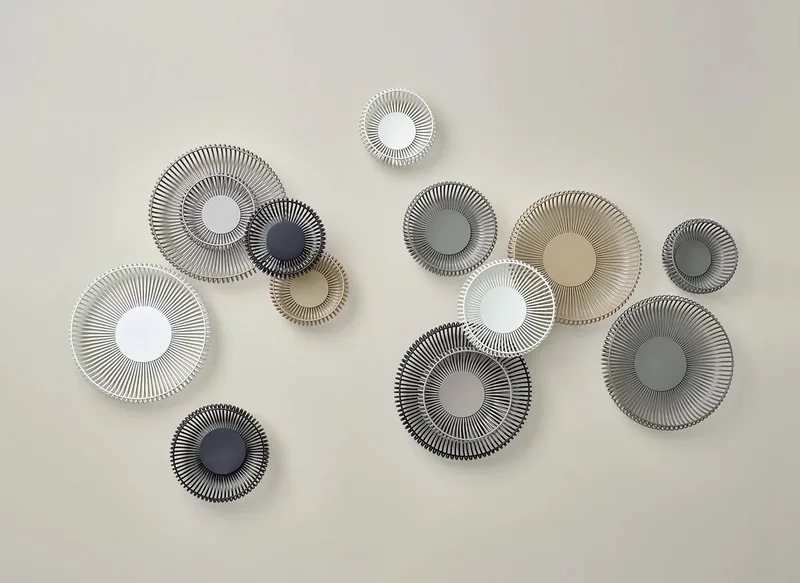 LITO Schaal - H 8 cm, Ø 36 cm (L) - Steel Gray by Blomus in Staalgrijs – product photo
