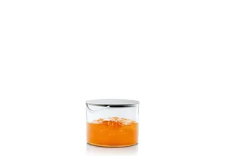 Marmeladenglas -BASIC- Edelstahl Marmeladenglas: Zeitloses Design mit Löffelöffnung, Edelstahl, Edelstahl, Spülmaschinengeeignet, Zeitlos, Löffelöffnung, Rostfrei von Blomus in Silber – Produktfoto 2 von 5