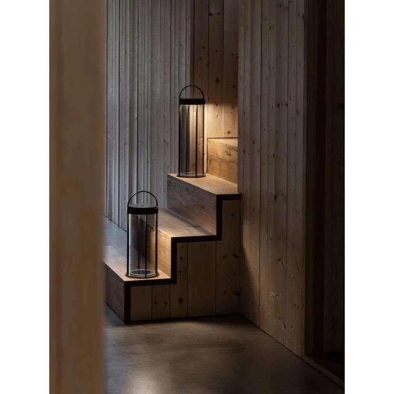 Mituro LED Mobile Lantern S Gunmetal/Metallic - Blomus - Woonkamer - Aluminium by Blomus – product photo
