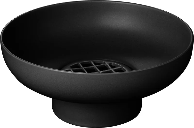 Miyabi Vaas Black Laag | Keramiek von Blomus in Zwart – Produktfoto