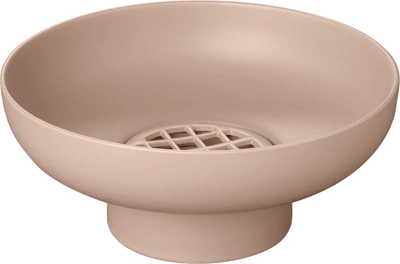 Miyabi Vaas Terracotta Laag | Keramiek by Blomus in Oranje – product photo