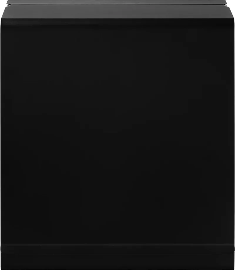 NEXIO Tissuehouder Wand - 27x13x30cm - Zwart von Blomus in Zwart mat – Produktfoto