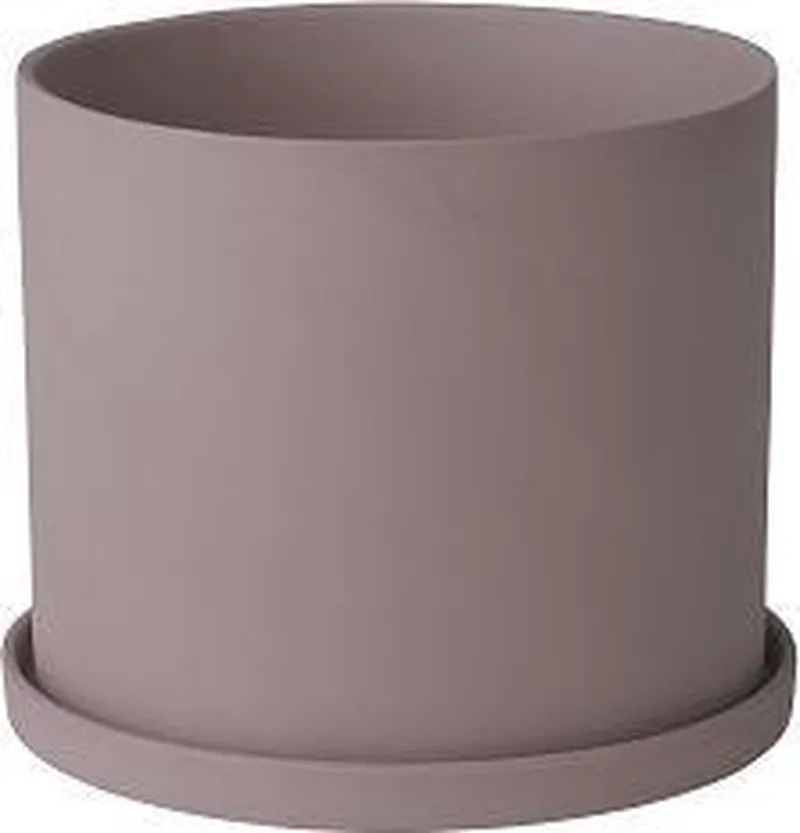 Nona - Kruidenpot 15cm Bark von Blomus in Roze – Produktfoto