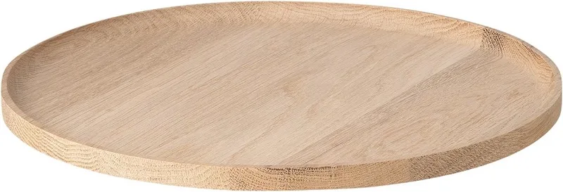 Oku plateau D34cm oak von Blomus in Naturel – Produktfoto